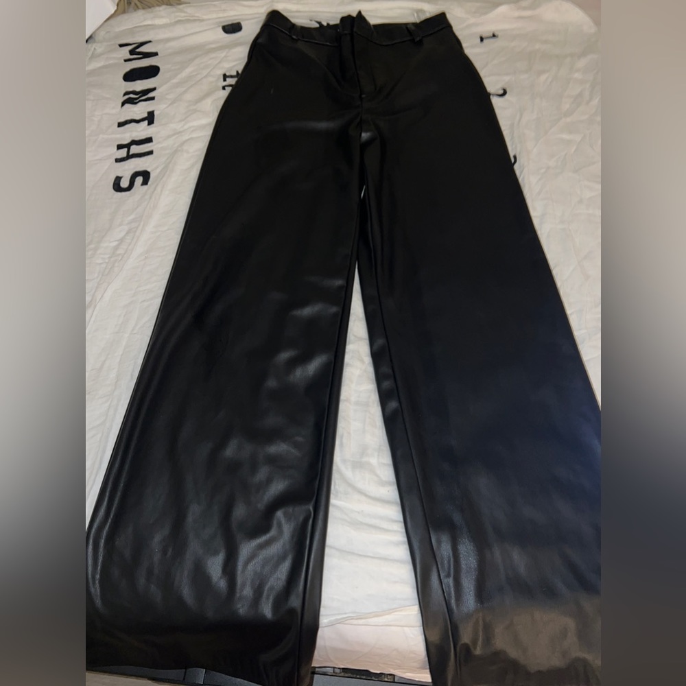 Zara Leather Pant - Picture 6 of 7